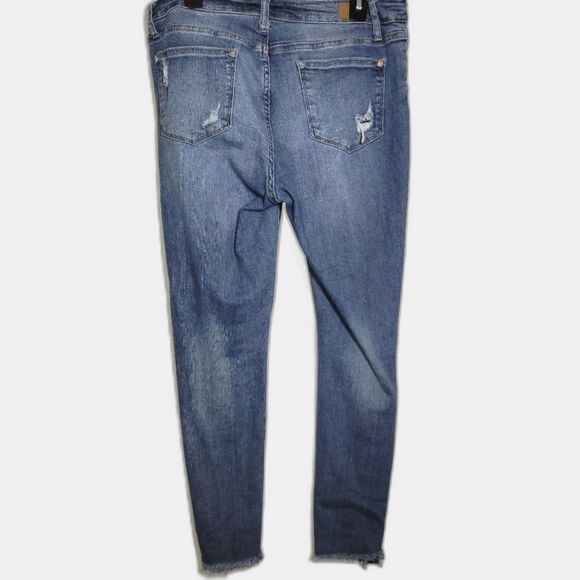 Judy Blue Priscilla Distressed Skinny Jeans 15 32 - Picture 2 of 11